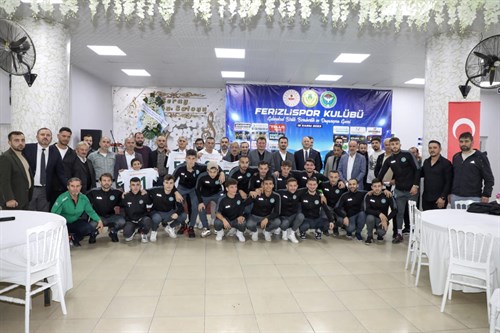 Sayın Kaymakamımız Ferizlisporumuzun düzenlemiş olduğu; Birlik, Beraberlik ve Dayanışma Gecesine Katıldı.