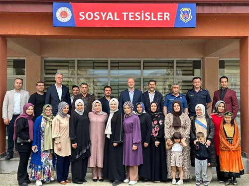 Sayın Kaymakamımız Cezaevi Lojmanındaki Sosyal Tesislerimizi Ziyaret Etti.