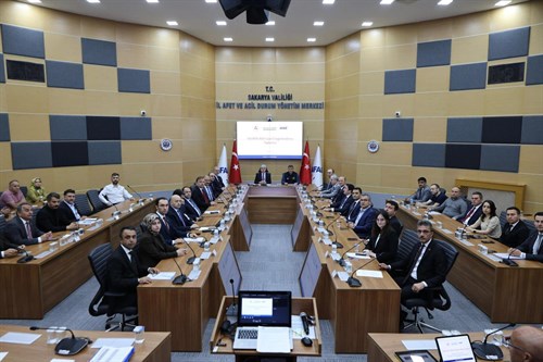İlimizde İl Afet Risk Azaltma Planı (İRAP) Toplantısı Yapıldı.