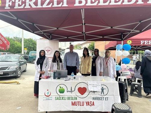Kaymakamımız İlçe Sağlık Müdürlüğümüzün Etkinliğine Katıldı.